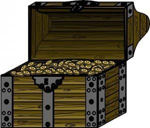 pirate treasure box
