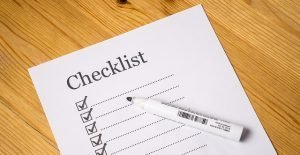 checklist for essential things a newborn baby needs