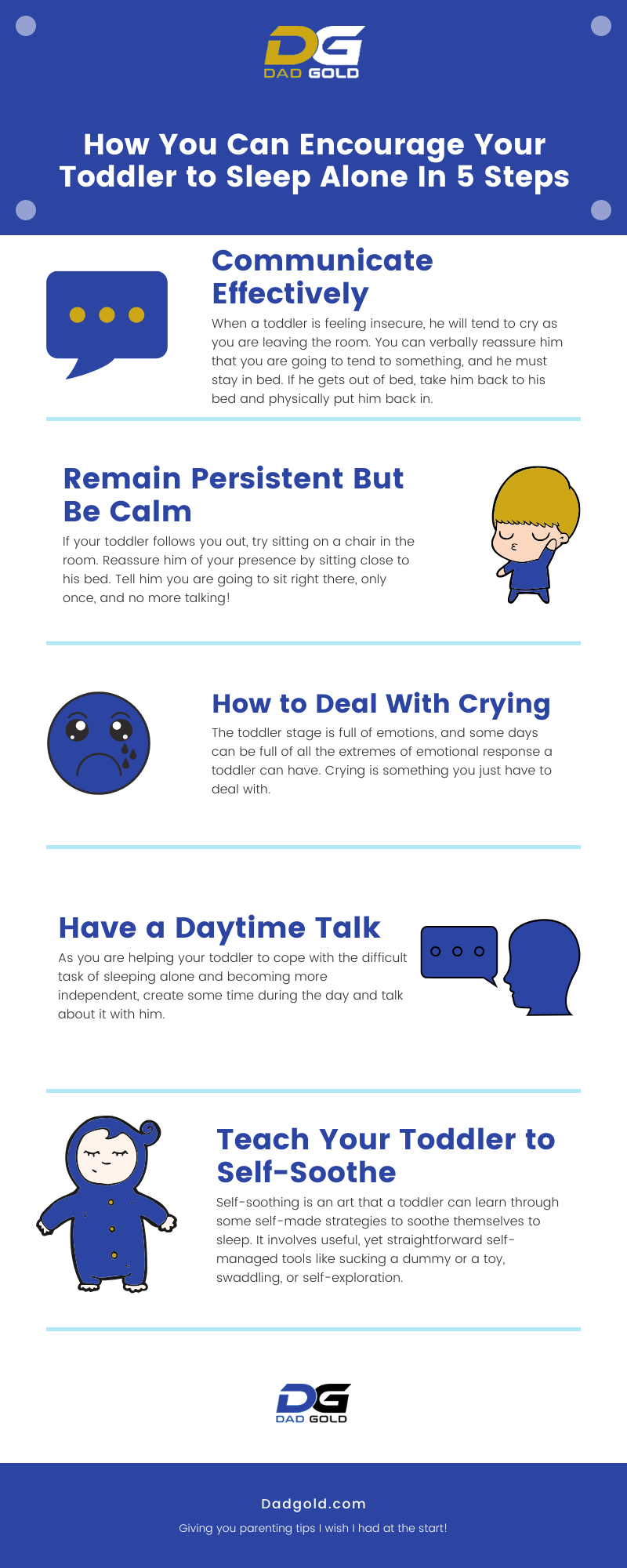 How Can You Encourage Your Toddler to Sleep Alone Infographic