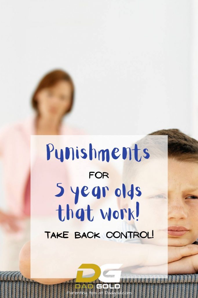 Punishments for 5 year olds