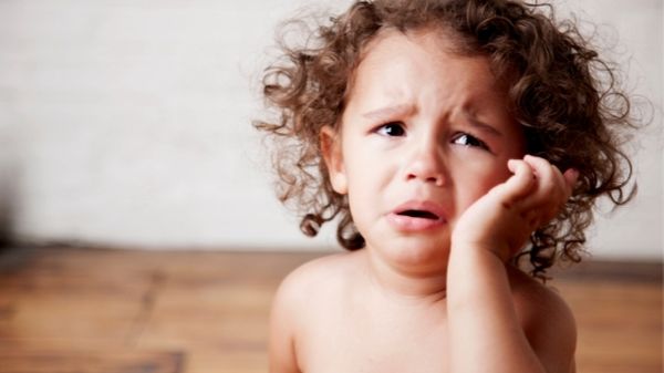 toddler mean and crying