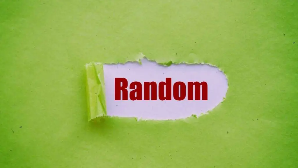 the word random