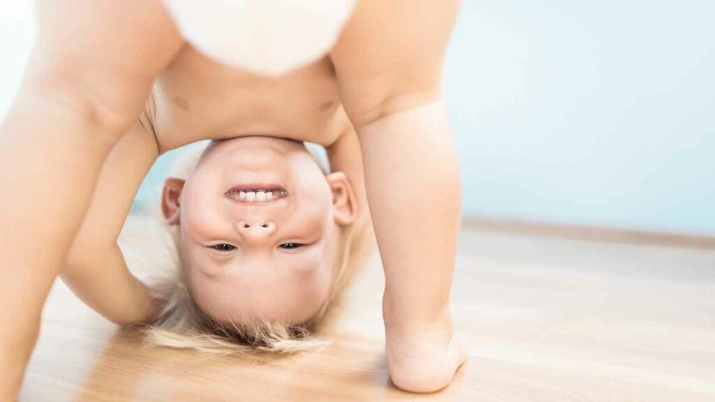 toddler playing game