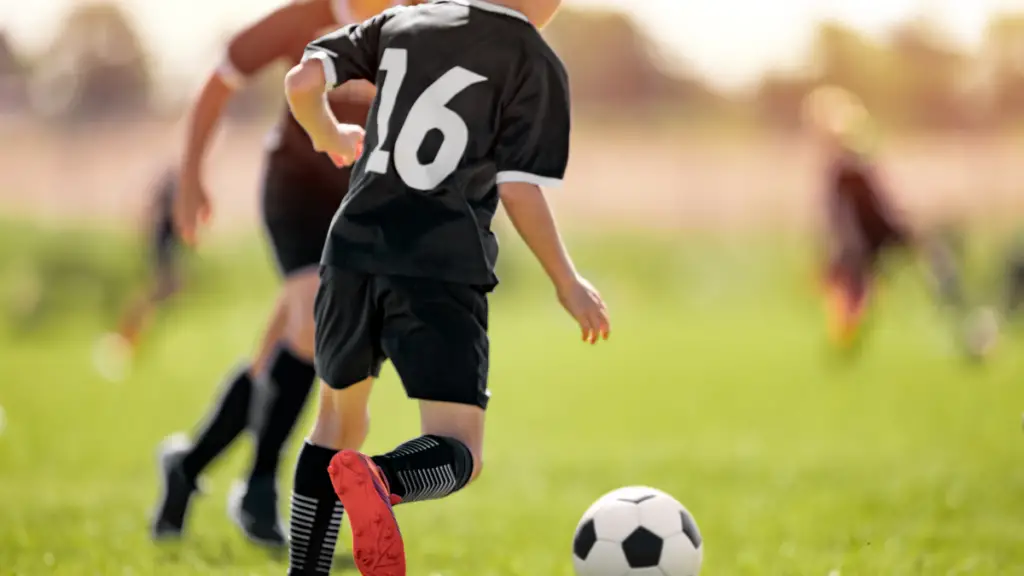 kids playing soccer